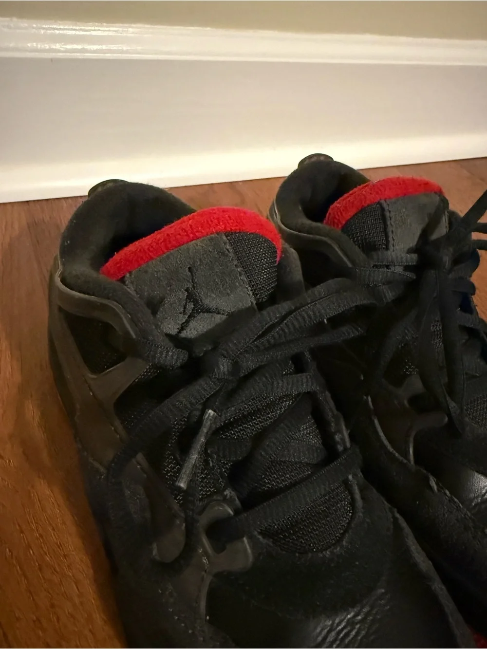 Jordan 4 RM PS Bred Black Varsity Red Kids Size 1Y Sneakers FQ7936-060